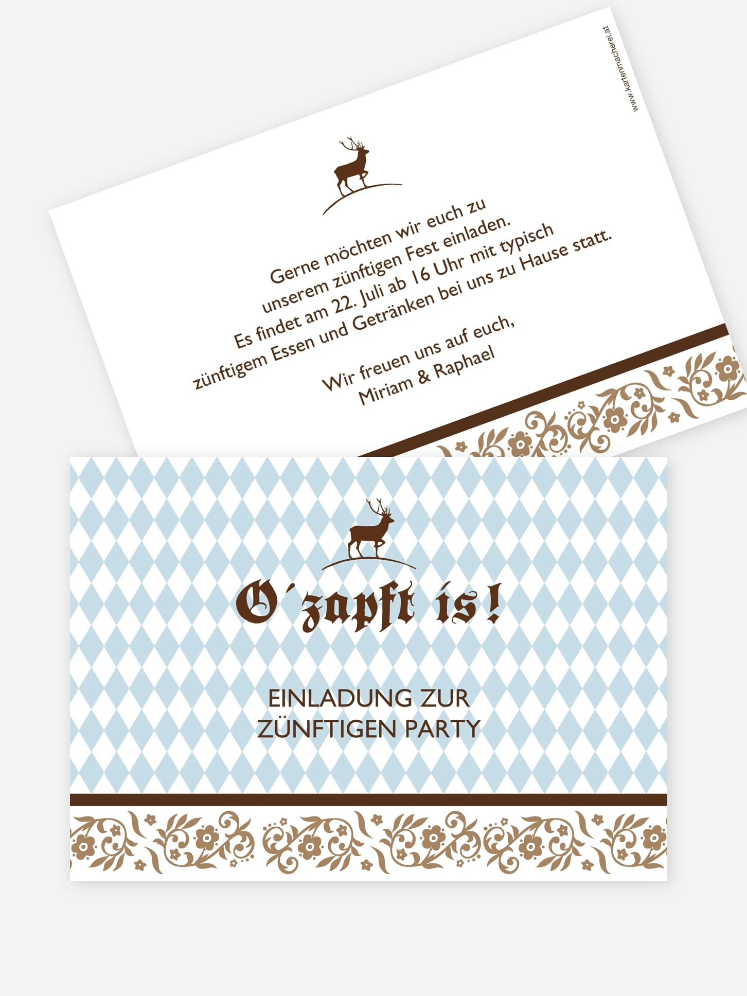 Partyeinladung Oktoberfest