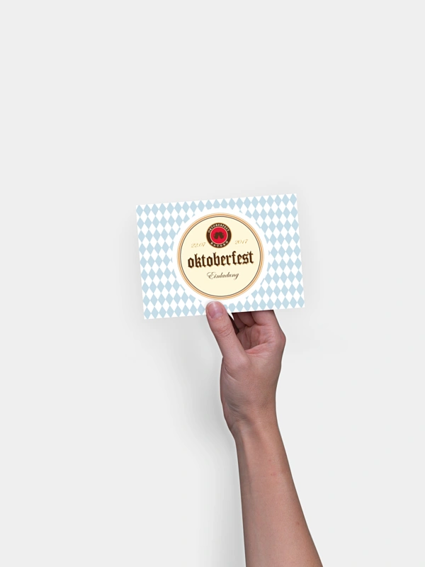 Partyeinladung Bierdeckel