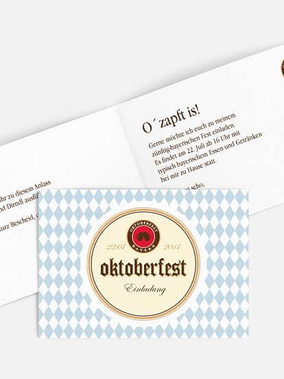 Partyeinladung Bierdeckel