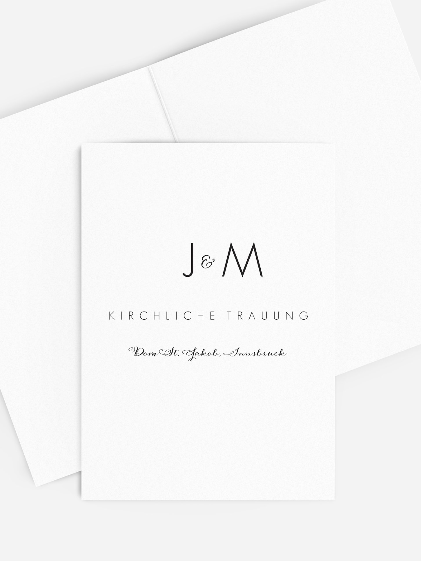 Kirchenheft Hochzeit Script