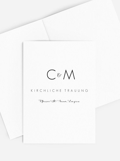 Kirchenheft Hochzeit Script