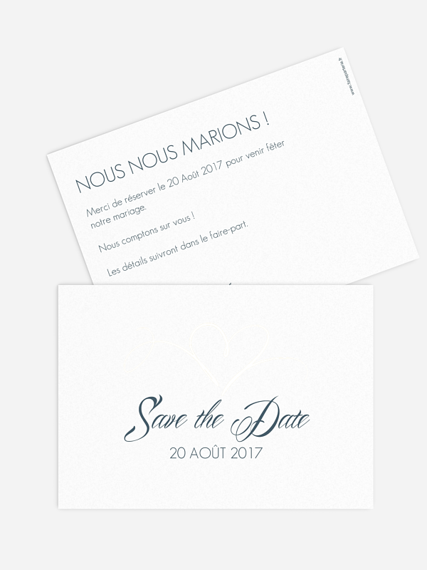 Save the date En plein coeur Premium