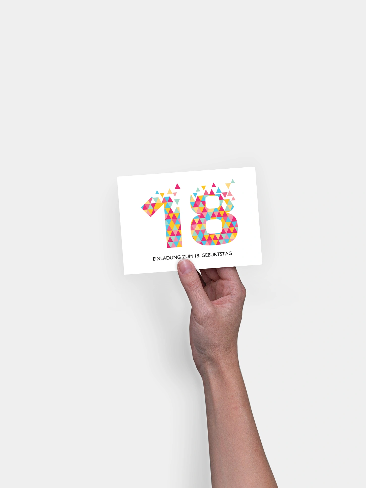 Einladung 18. Geburtstag Drei Ecken