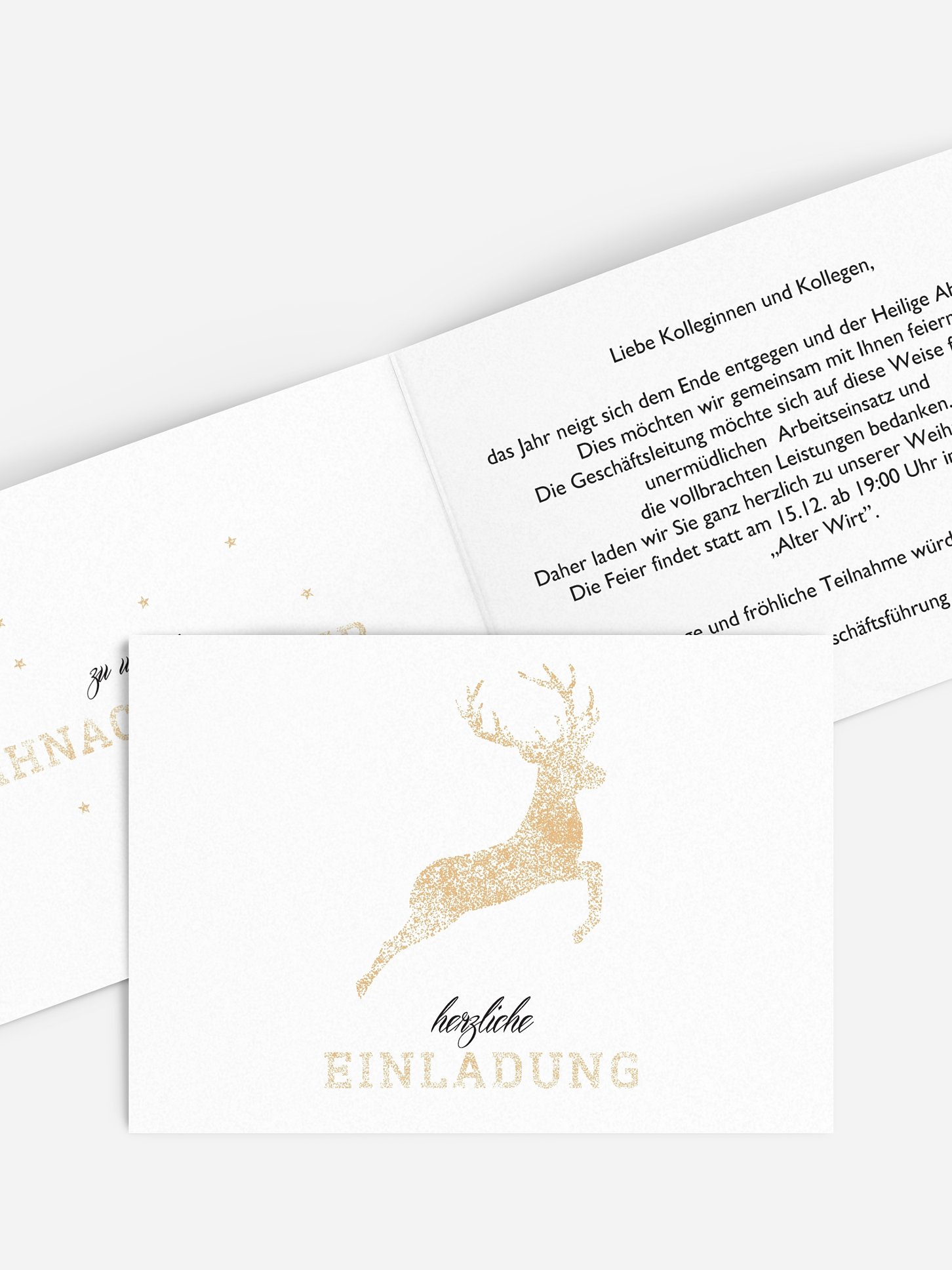 Weihnachtsfeier Wildwechsel