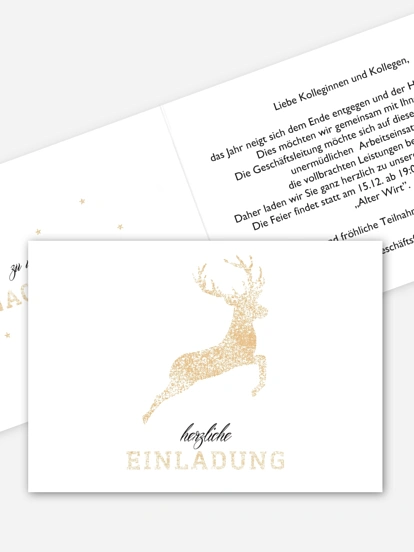 Weihnachtsfeier Wildwechsel