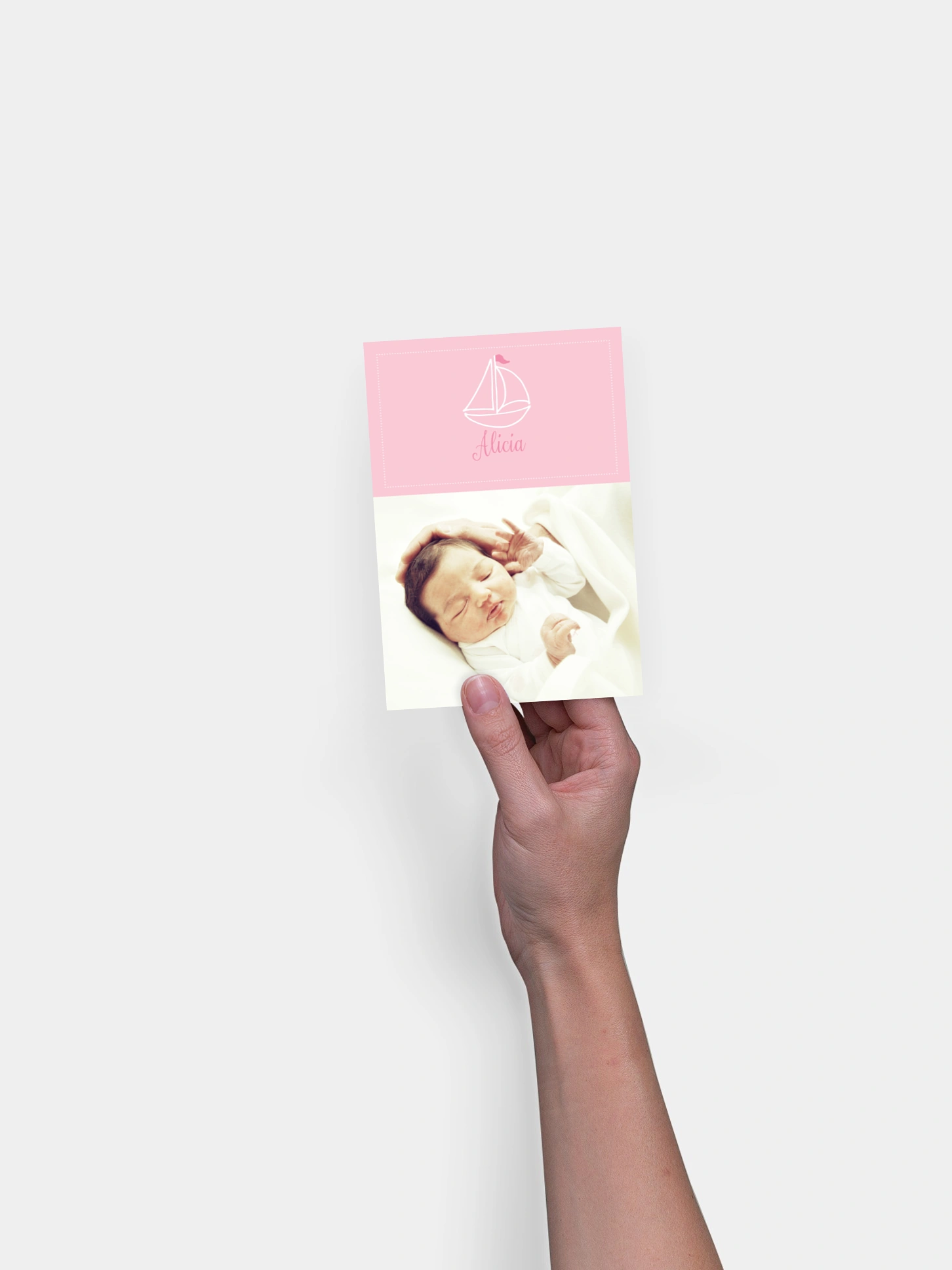 Faire-part naissance Petit bateau