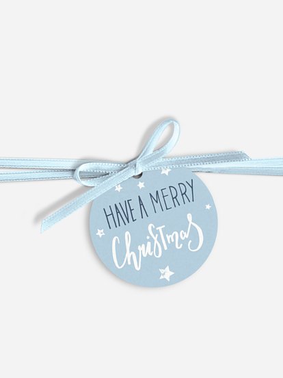 Geschenkeanhänger Magic Star