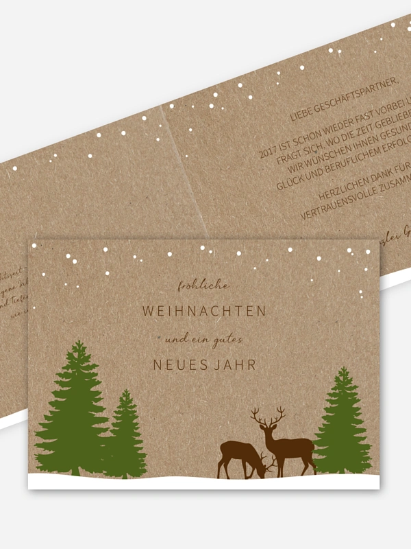 Waldzauber für Kraftpapier
