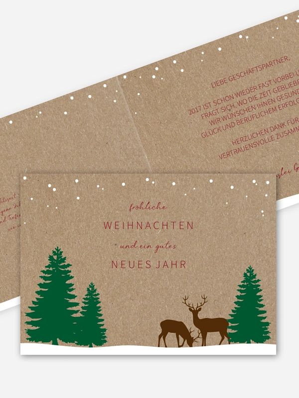 Waldzauber für Kraftpapier