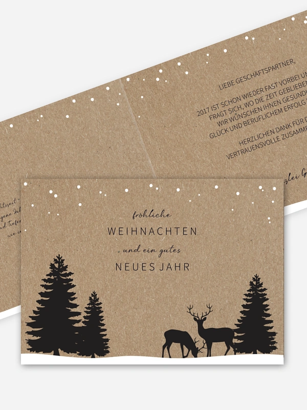 Waldzauber für Kraftpapier