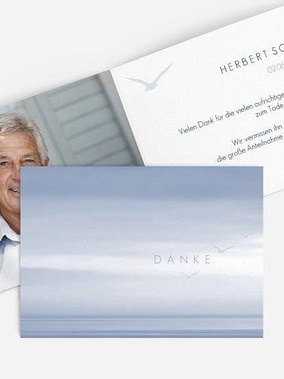 Trauerdanksagung Horizont