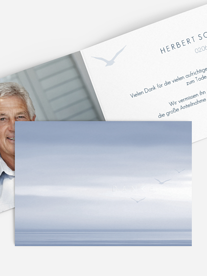 Trauerdanksagung Horizont