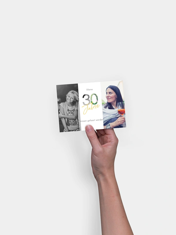 Einladung 30. Geburtstag Ehrentag