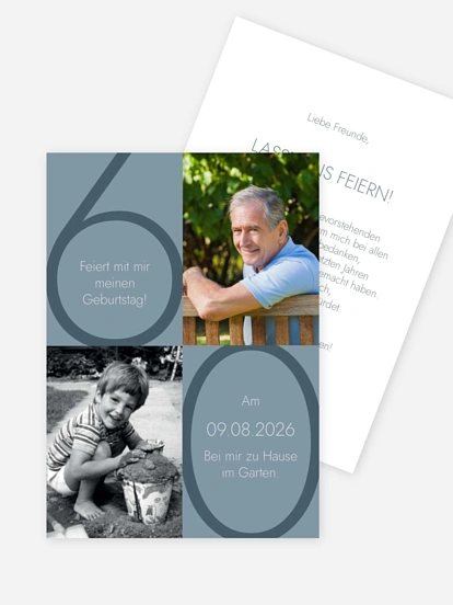 Einladung 60. Geburtstag Im Fokus