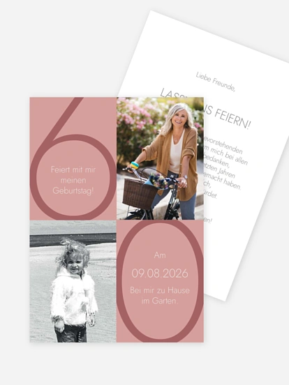 Einladung 60. Geburtstag Im Fokus