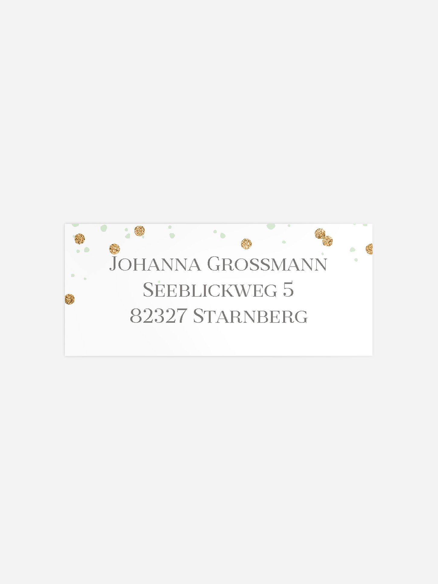 Absenderaufkleber Geburtstag Summer Glow