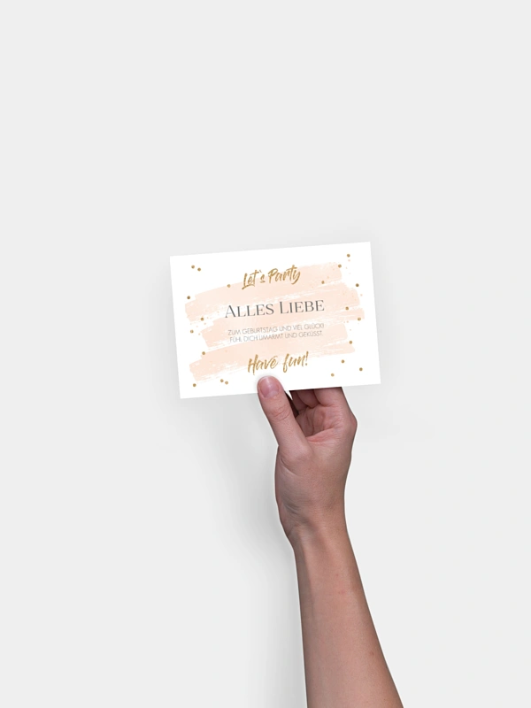 Postkarte Direktversand Summer Glow