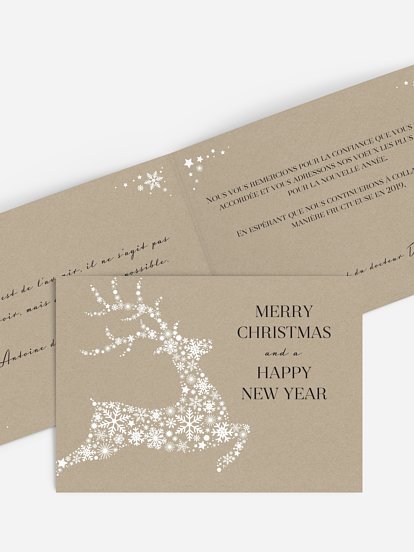 Renne de neige Renne de neige