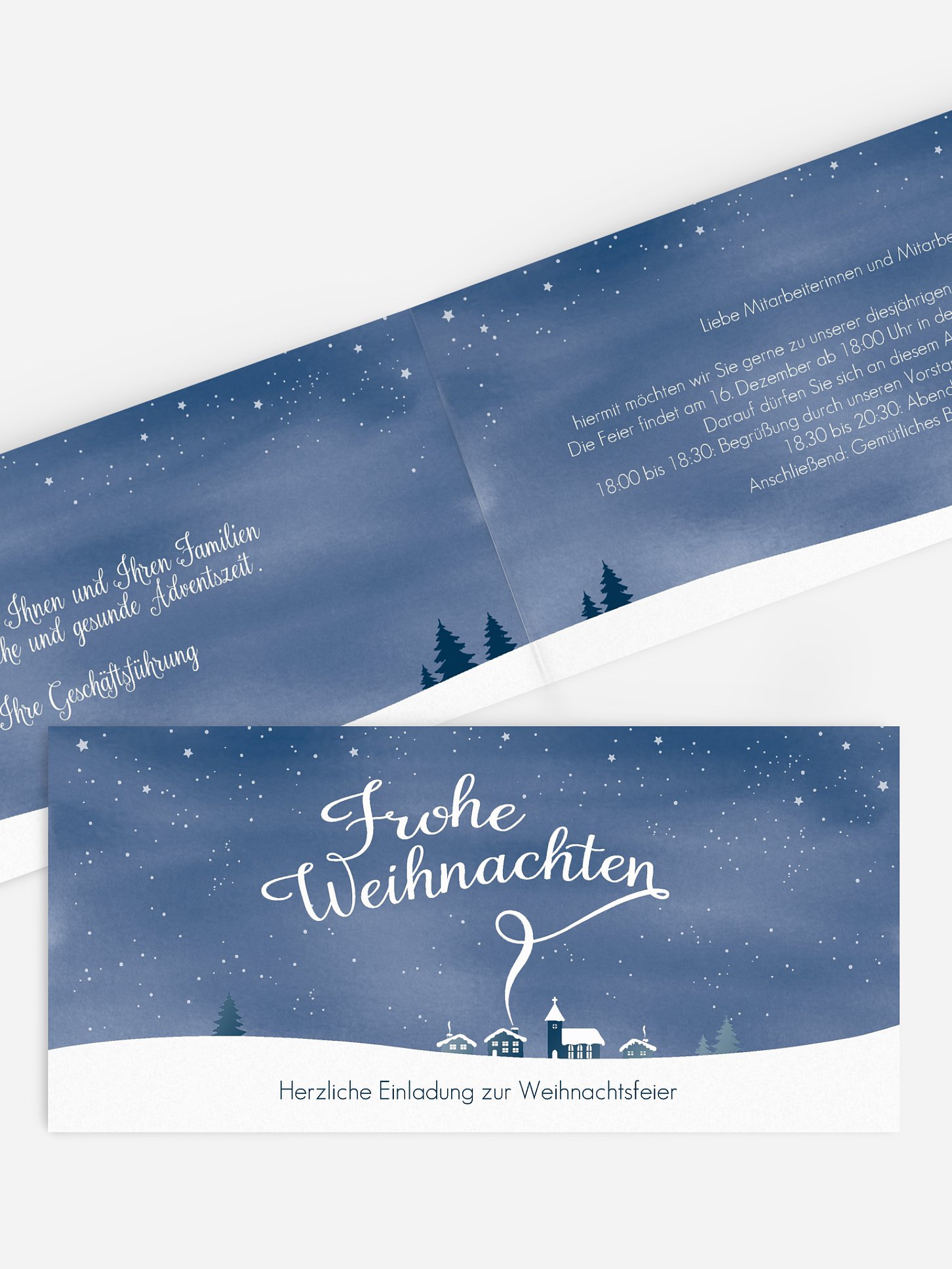 Weihnachtsfeier Wintertraum