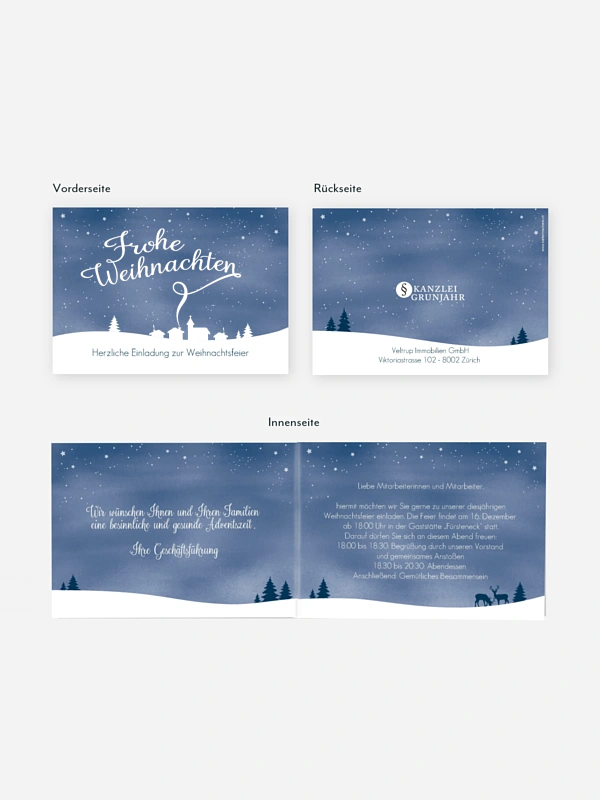 Weihnachtsfeier Wintertraum