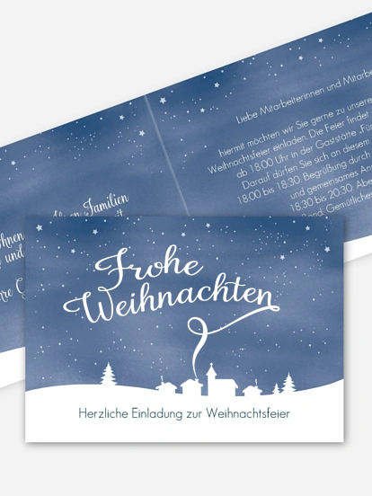 Weihnachtsfeier Wintertraum