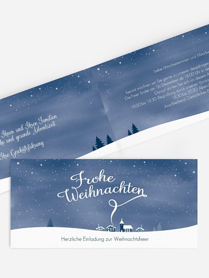 Weihnachtsfeier Wintertraum