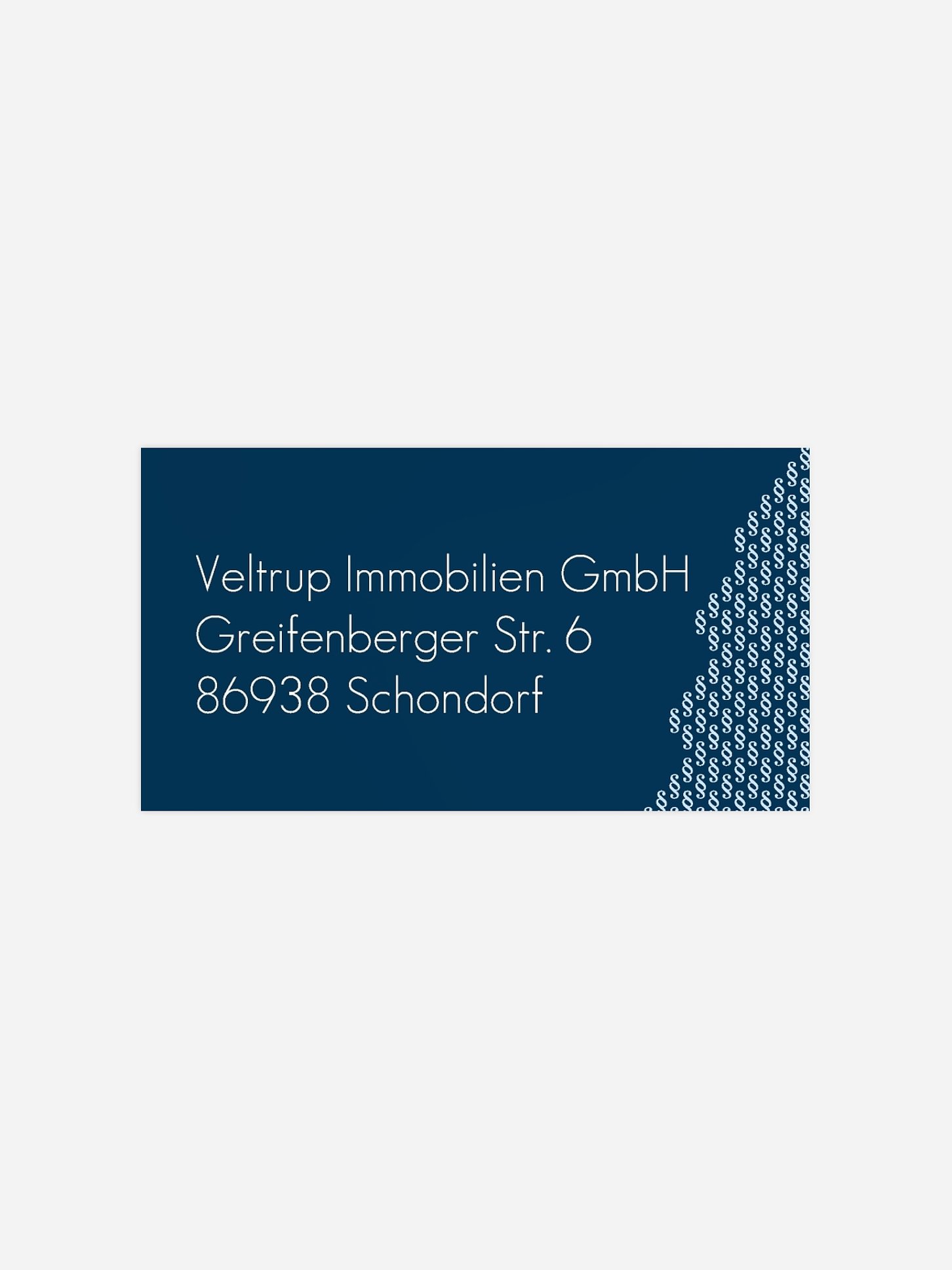 Empfängeraufkleber geschäftl. Weihnachten Paragraphenbaum