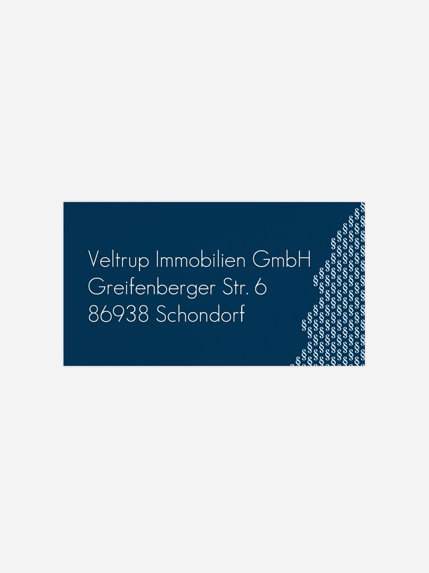 Empfängeraufkleber geschäftl. Weihnachten Paragraphenbaum