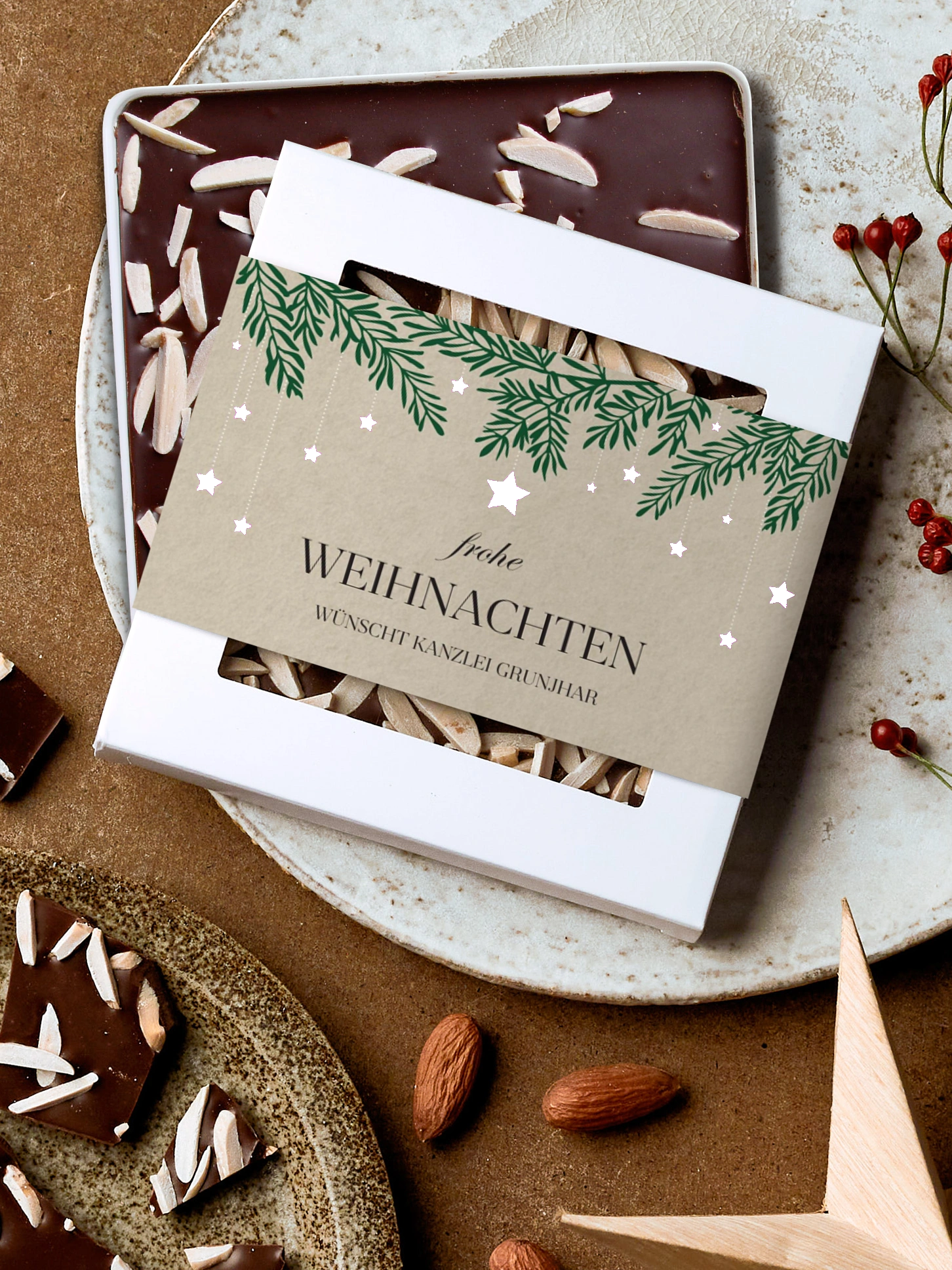 Schokobox geschäftlich Sternenspiel