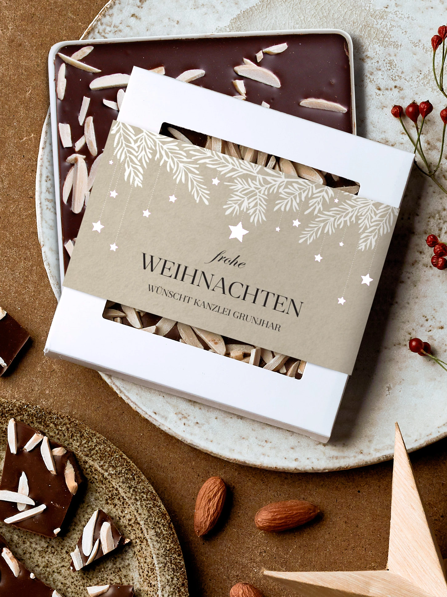 Schokobox geschäftlich Sternenspiel
