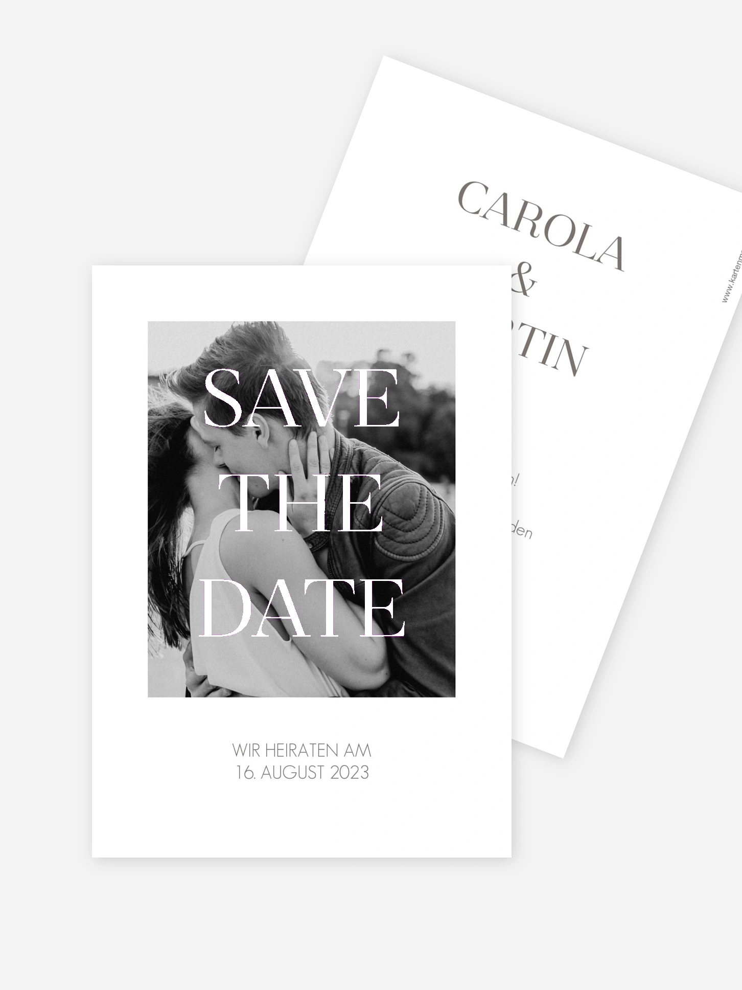 Save-the-Date Karte Classic Premium