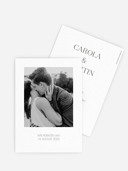 Save-the-Date Karte Classic Premium