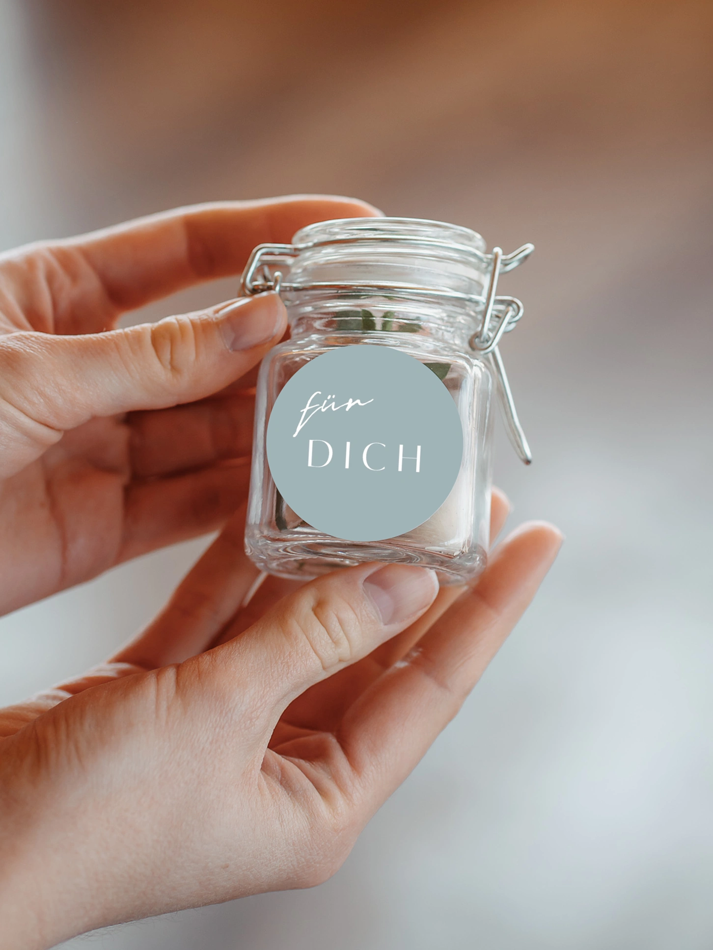Geschenkaufkleber Hochzeit Purely