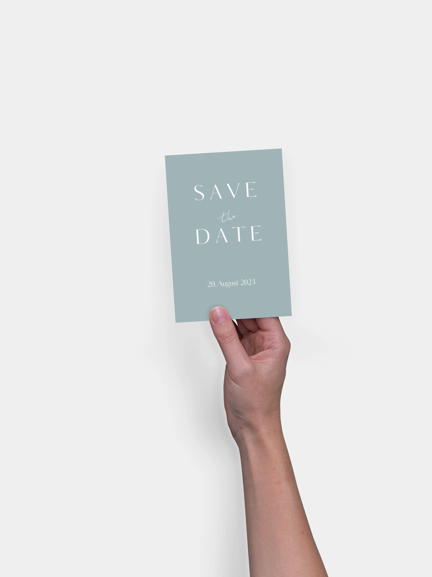 Save-the-Date Karte Purely