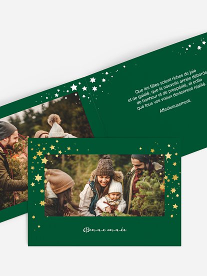 Pluie d'étoiles - dorure