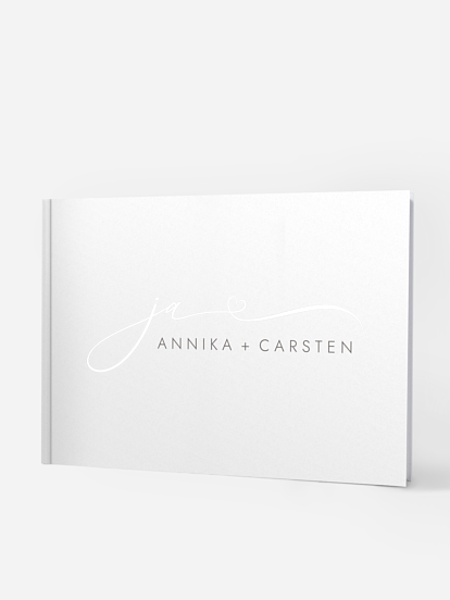 Gästebuch Herzklopfen Premium