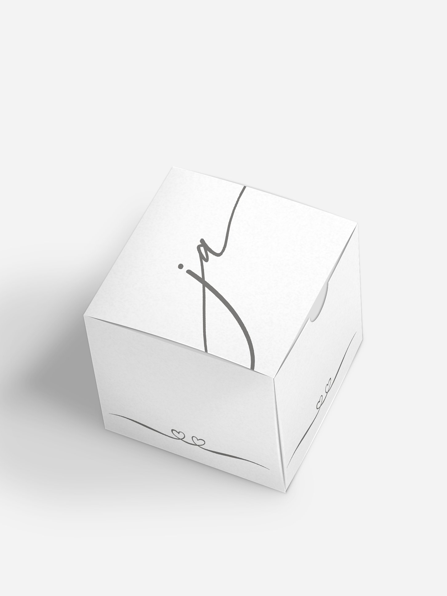 Gastgeschenkbox personalisiert Herzklopfen Premium