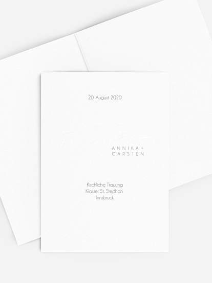 Kirchenheft Hochzeit Herzklopfen Premium