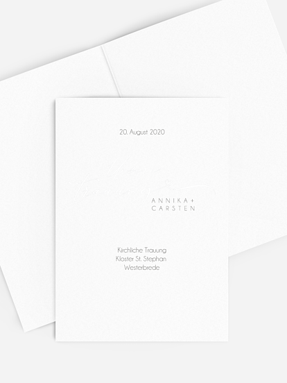 Kirchenheft Hochzeit Herzklopfen Premium