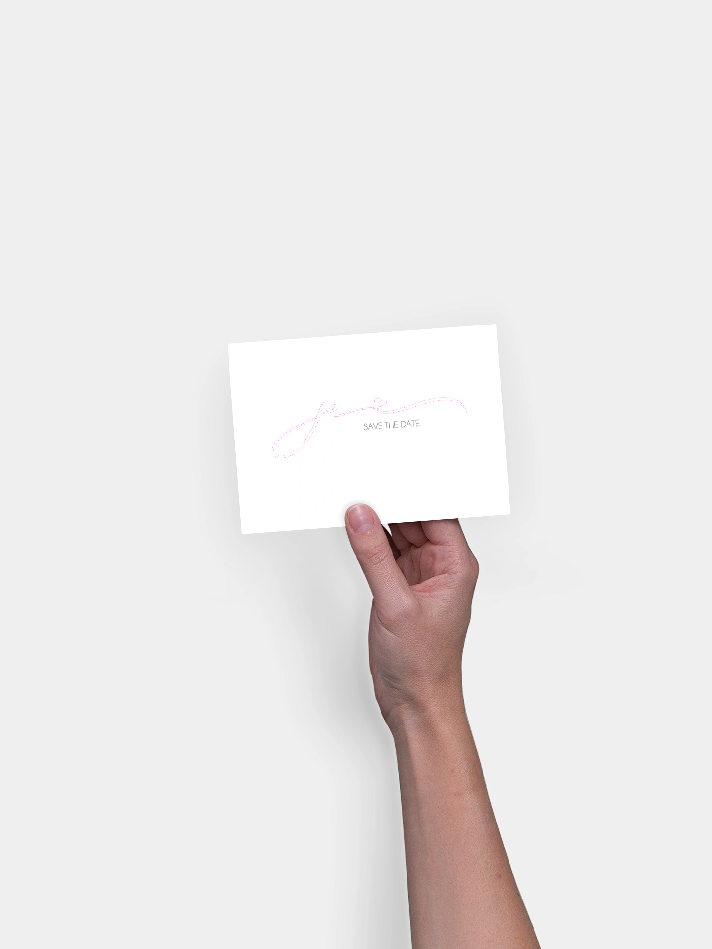 Save-the-Date Karte Herzklopfen Premium