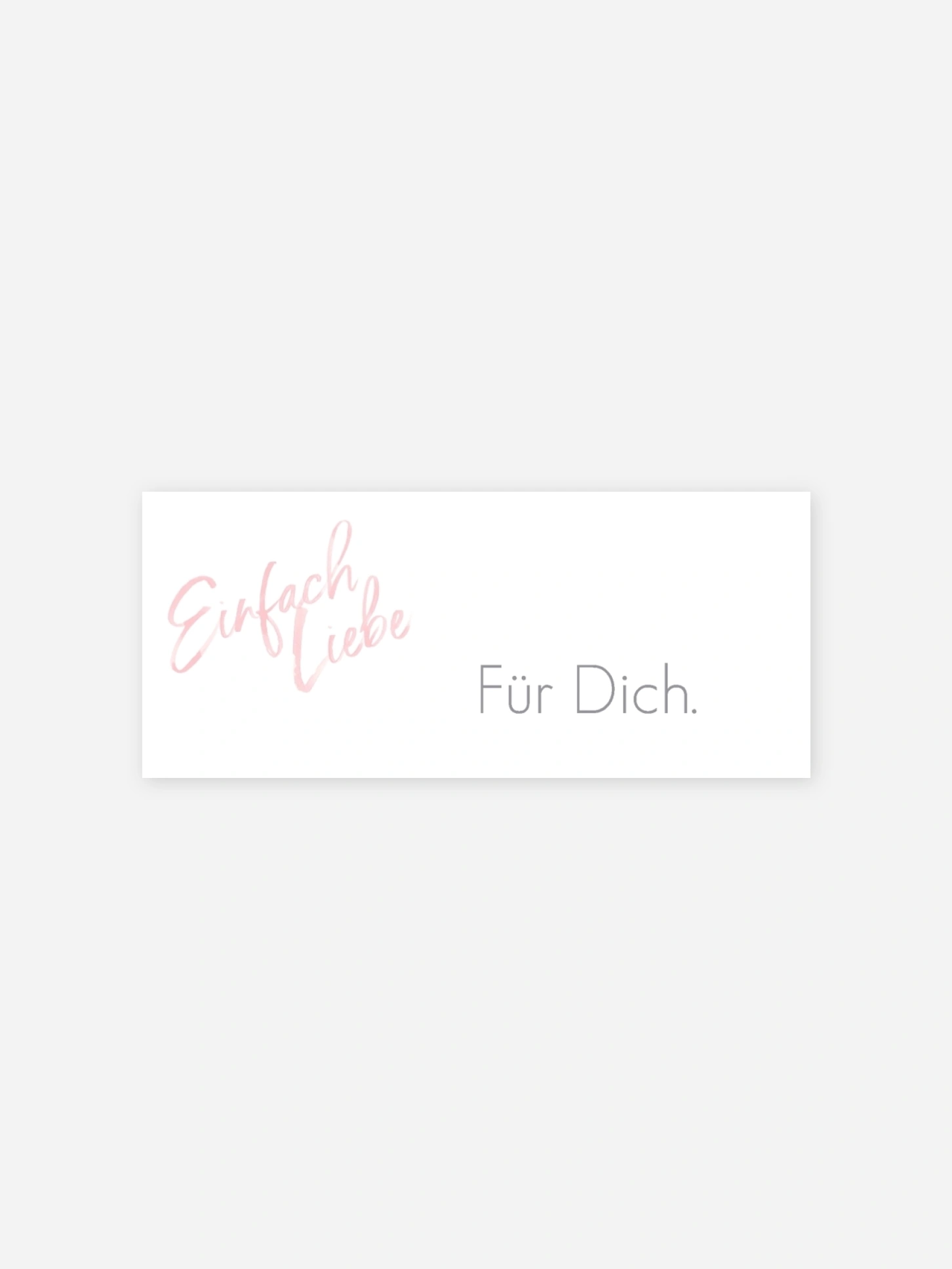 Geschenkaufkleber Hochzeit Einfach Liebe