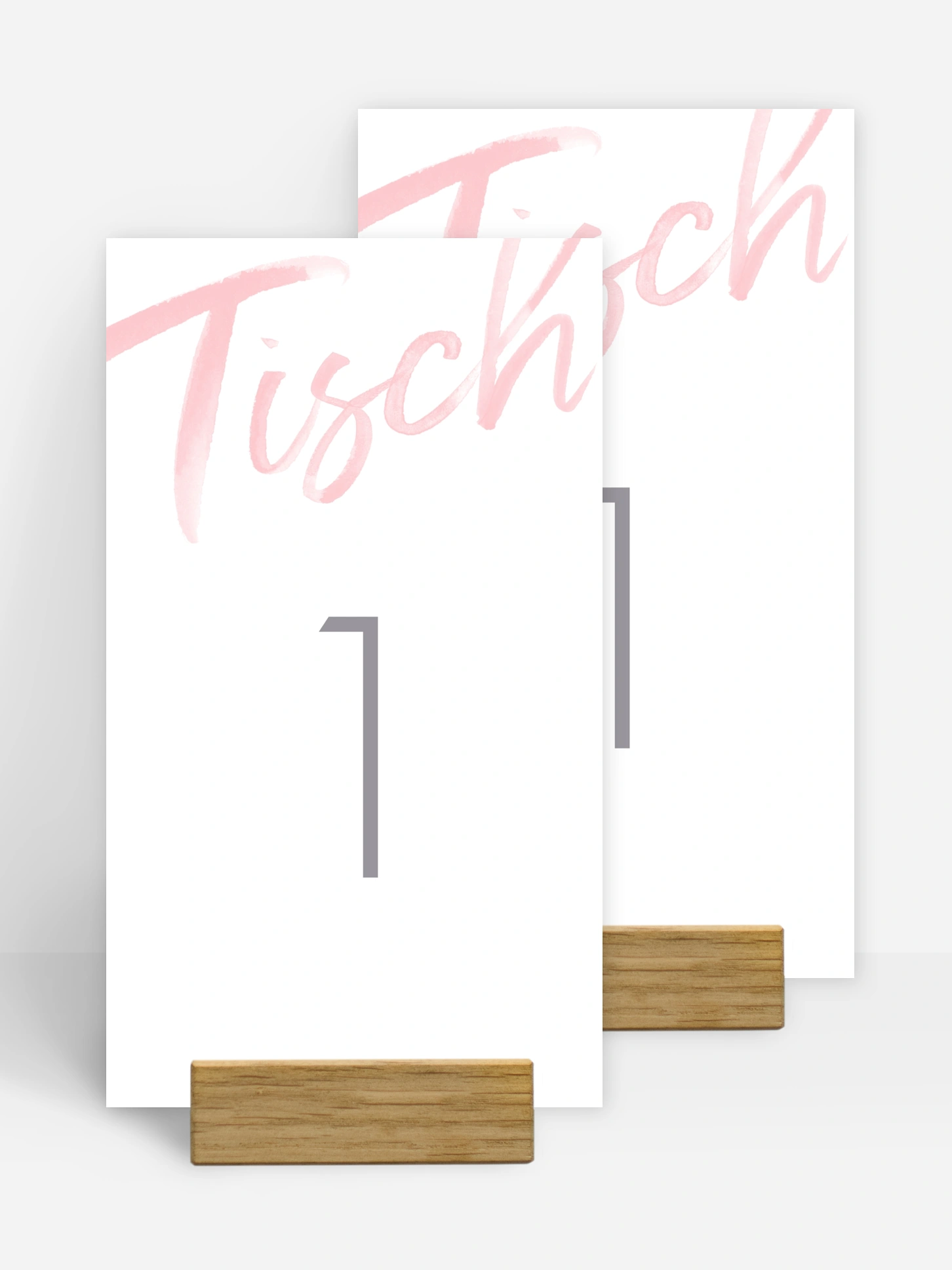 Tischnummer Einfach Liebe
