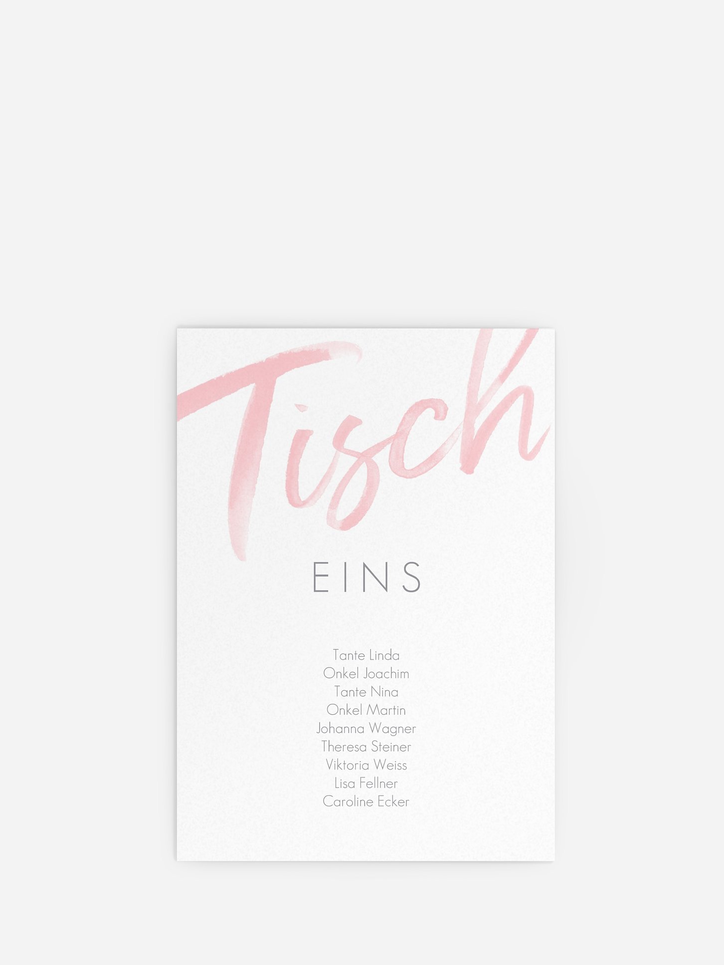 Sitzplan Kreativ Einfach Liebe