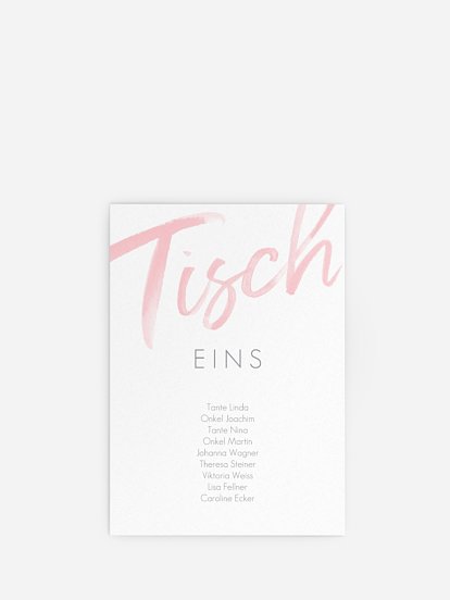 Sitzplan Kreativ Einfach Liebe