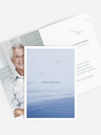 Sterbebild Meeresrauschen