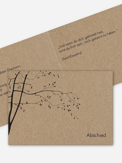 Zweige für Kraftpapier