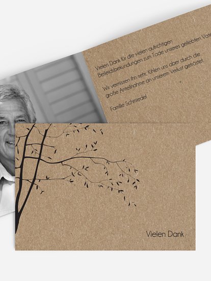 Zweige für Kraftpapier