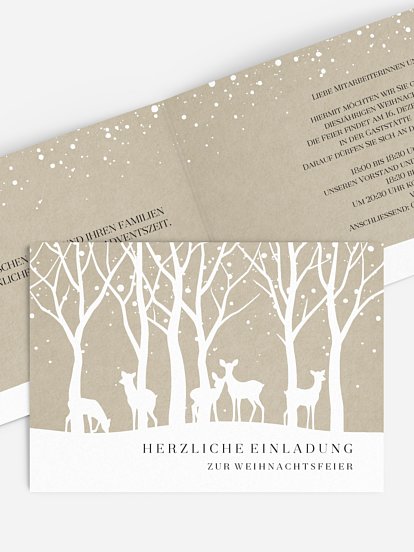 Weihnachtsfeier Waldreich