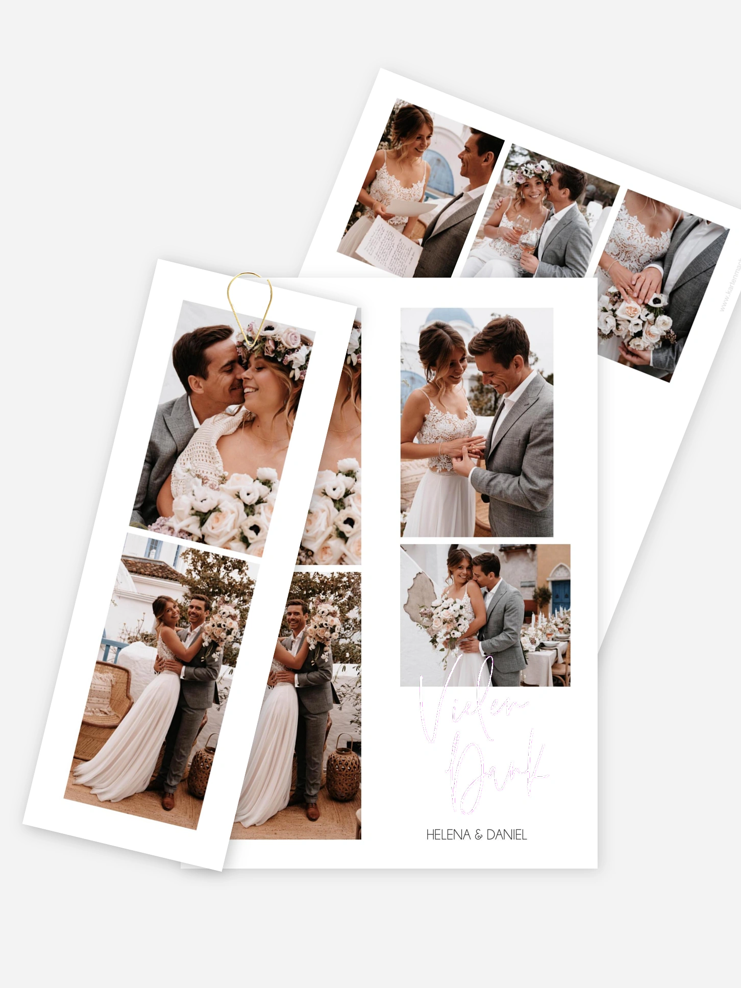 Dankeskarte Hochzeit New HD Format