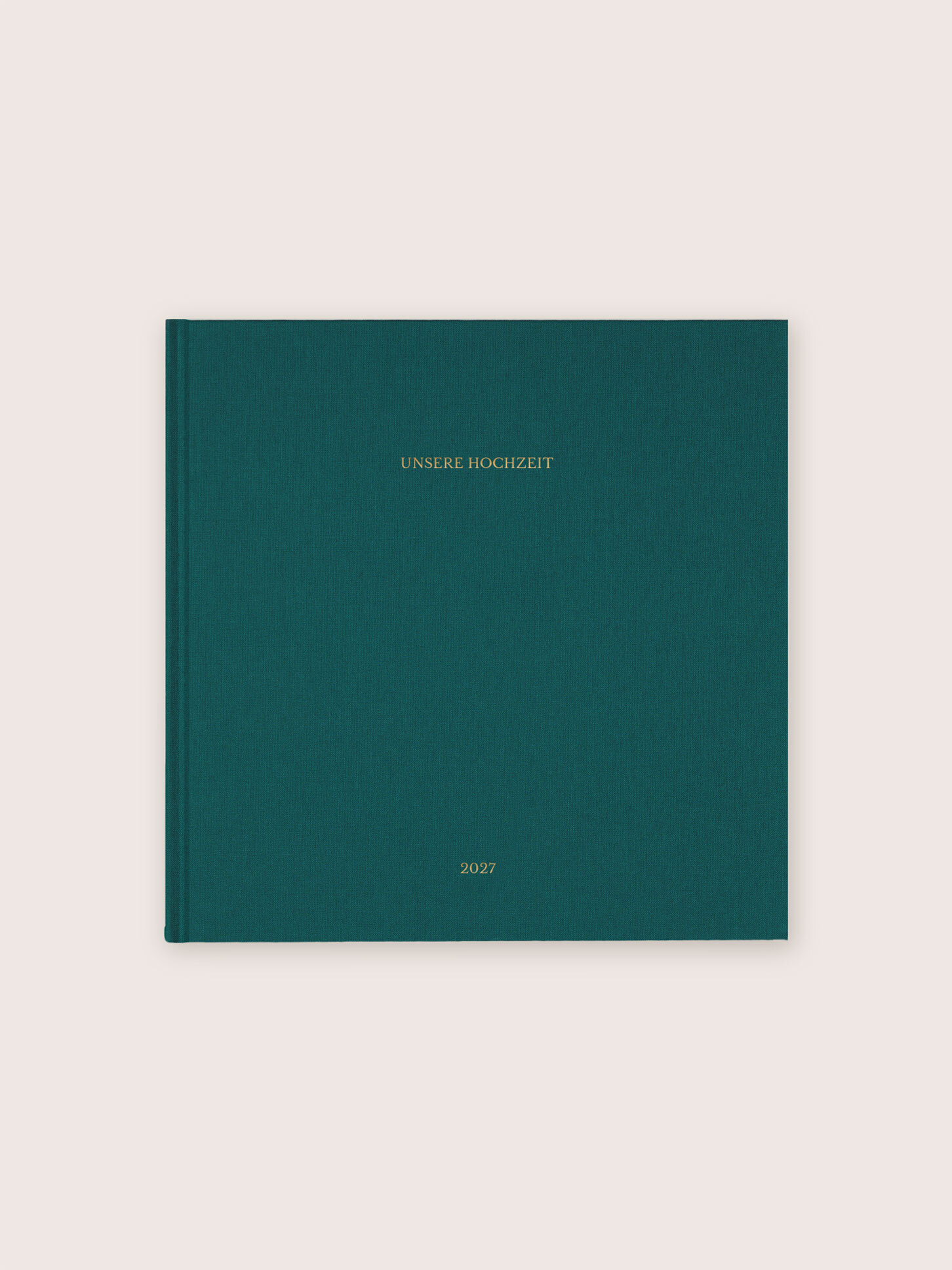 Fotobuch mit Stoffeinband mit Veredelung